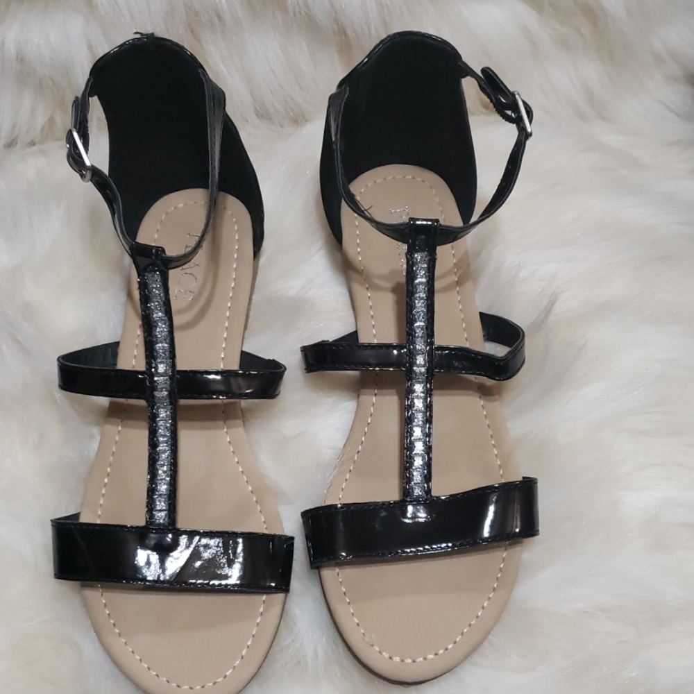 Black girls sandals